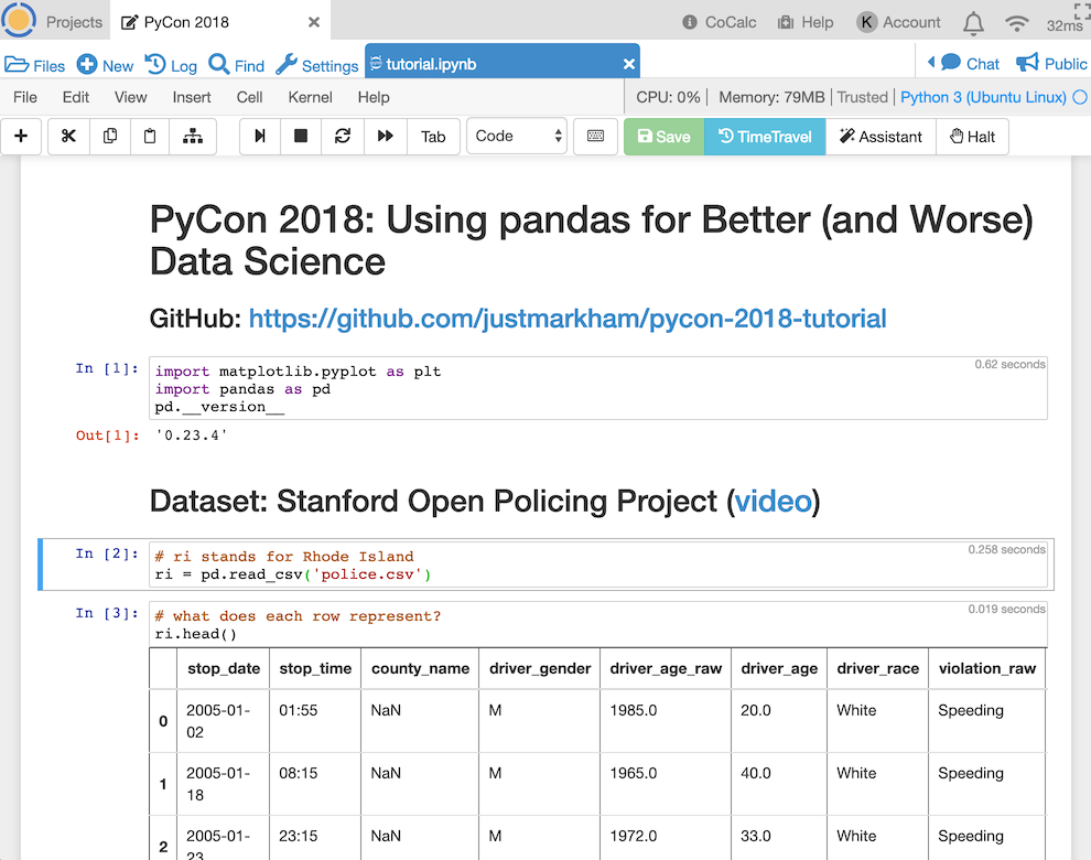 jupyter notebook online learn how to code