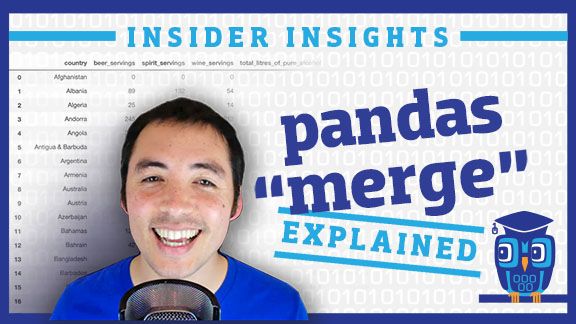 How to merge DataFrames in pandas (video)