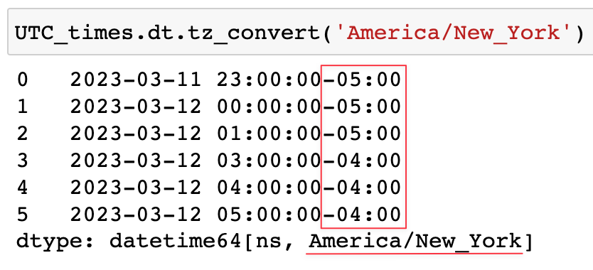 Working with Time Zones & Daylight Saving Time in pandas 🕑